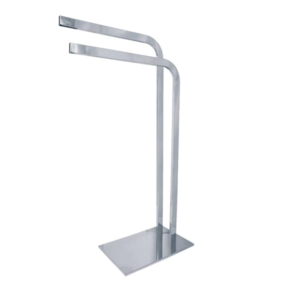 SCC8001 Edenscape Pedestal Dual Towel Rack, Polished Chrome